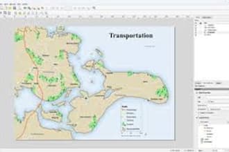 gis qgis and arcgis professional maps