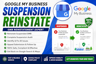 reinstate suspended google my business profile appeal denied gmb reinstatement