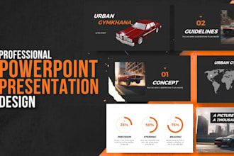 design powerpoint presentation slides with morph animation