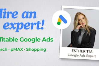 set up, manage, optimize your google ads ppc campaigns