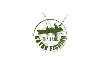 design inspirational thailand kayak fishing logo