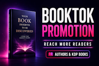 create viral booktok promotion for authors and ebook publishers