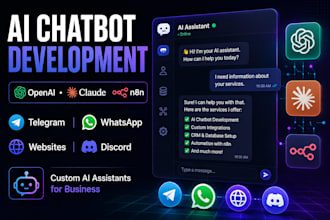 build a custom ai chatbot with openai, claude and n8n