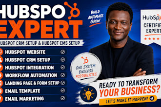 huspot landing page hubspot crm automation hubspot website hubspot crm expert