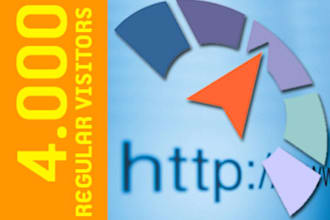 send 4000 visitors to your web site