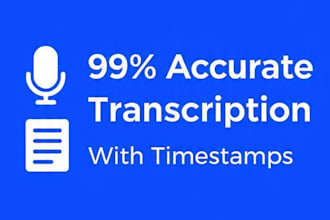 transcribe audio vedio and do typing