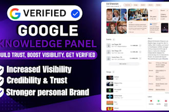 create a google knowledge panel for personal