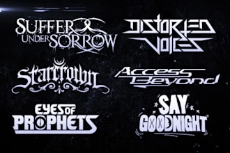 make professional band logo for all genre
