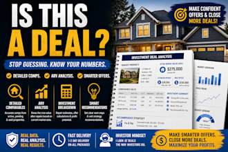 provide detailed real estate comps and investment analysis