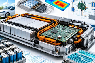 design, enginneer ev battery systems, bms, cell selection and thermal management