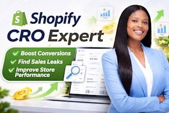 shopify conversion rate optimization cro store audit to increase shopify sales