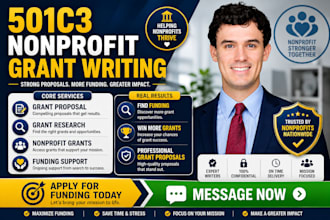 501c3 nonprofit grant writing grant proposal funding nonprofit grants