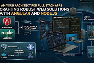 build a full stack web app with angular and node