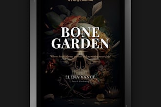 design beautiful novel covers and digital bookmarks