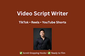 write viral short video scripts for social media
