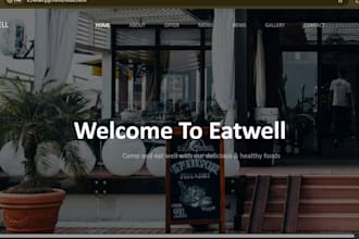 design and develop a responsive landing page