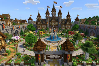 build medieval minecraft castles kingdom fortress and survival builds