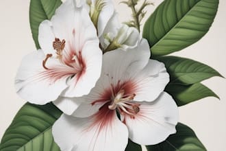 do a botanical illustration