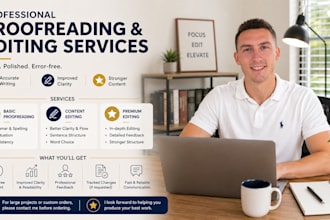 proofread and edit your book