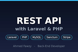 develop a professional rest API with laravel and PHP