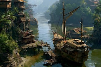 make environment concept art
