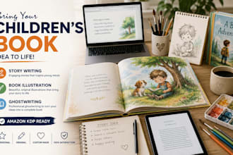 children story book writer children book ghost writer children book illustration