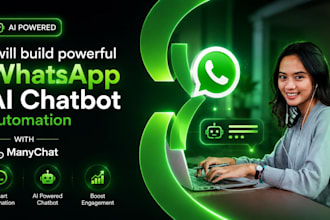 build powerful whatsapp ai chatbot automation with manychat