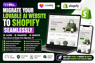 move clone migrate transfer your loveable ai website seamlessly to shopify