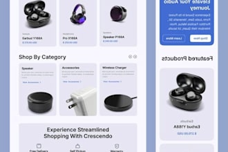 design a modern high converting landing page for your business