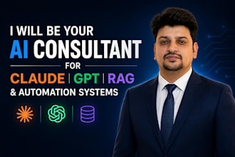 be ai consultant for claude, gpt, rag and automation systems