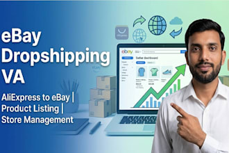 be your expert ebay UK dropshipping VA and ebay lister