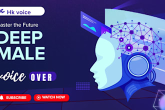 be your deep male ai voiceover for documentaries