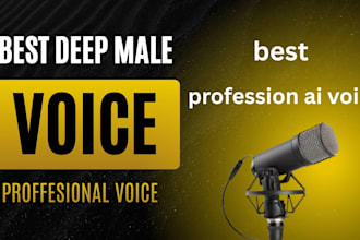be your deep male ai voiceover for documentaries