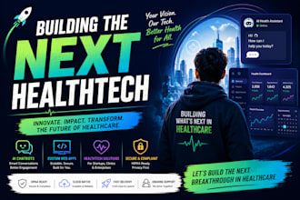 develop healthcare mvp, saas and ai web application