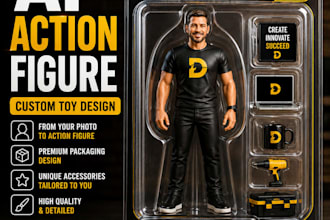 turn your photo into a custom action figure with ai