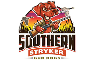 design high quality gun dogs logo
