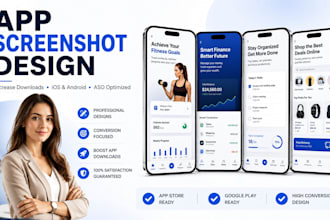 design high converting app store google play screenshots that increase downloads