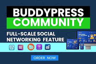setup and customize buddyboss website youzify, buddypress