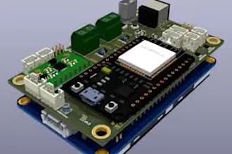 do pcb board design esp32 schematic design pcb usb layout design gerber files
