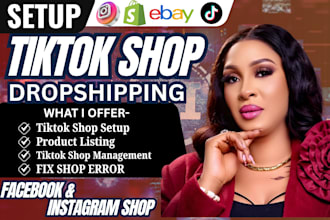 setup tiktok shop fix tik tok dropshipping tiktok shop ads tiktok shop marketing
