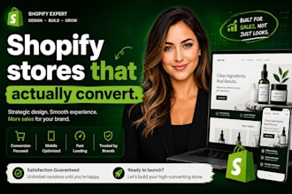 build a custom branded shopify store