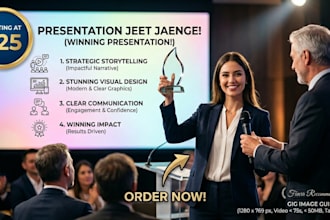 design powerpoint presentations and pitch decks