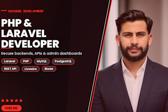 build your php laravel web app and api