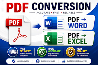 convert PDF to word, excel, or powerpoint