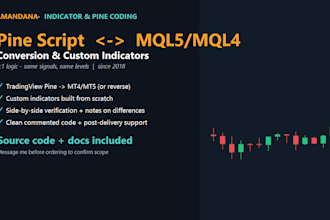 convert tradingview pinescript to mt4 mt5 mql4 mql5