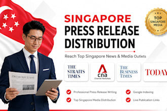 write and distribute your press release to top singapore news and media outlets