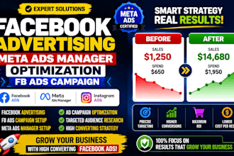 facebook advertising, meta ads manager optimization, fb ads campaign