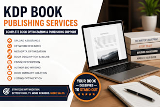amazon KDP upload, metadata optimization, book description writing