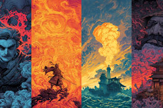 create awesome illustrations for any media
