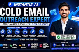 setup instantly ai automation cold email outreach email warm up and campaigns